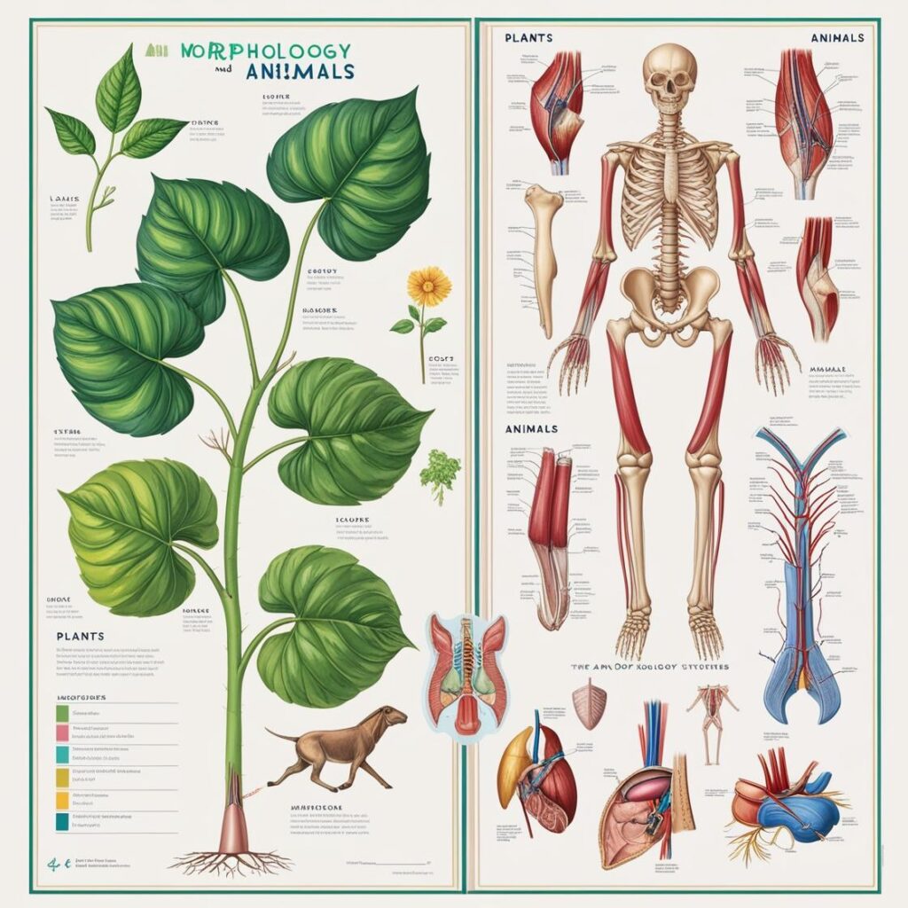 Comprehensive Guide to Morphology and Anatomy of Plants and Animals 2